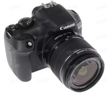 Зеркальная камера Canon EOS 1300D Kit 18-55mm DC черный